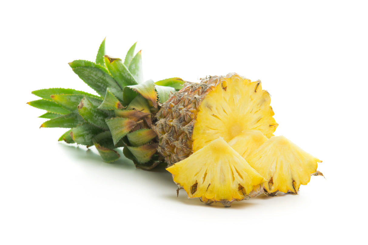 ananas geschnitten