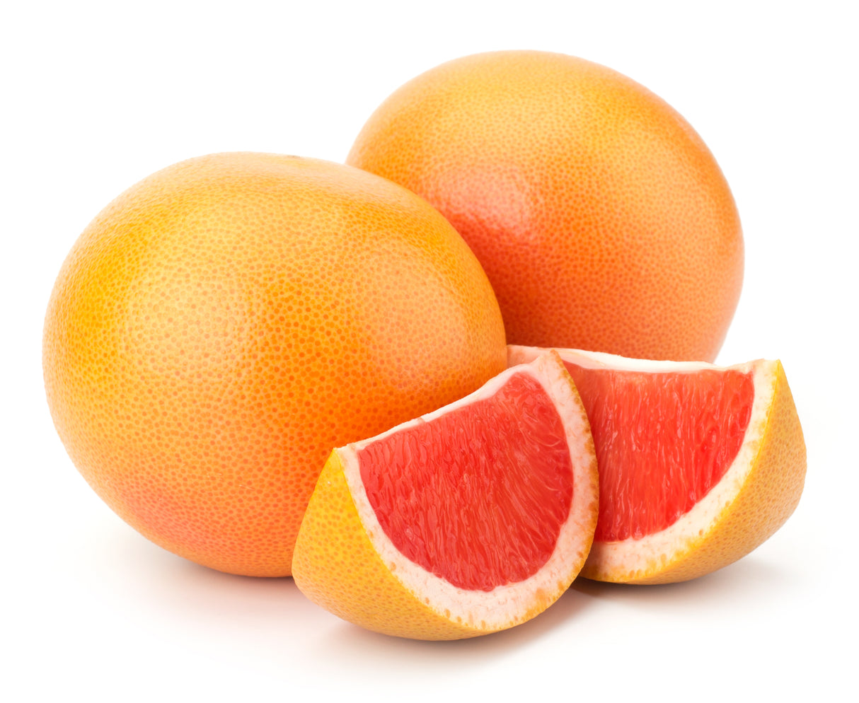 Grapefruit geschnitten frisch
