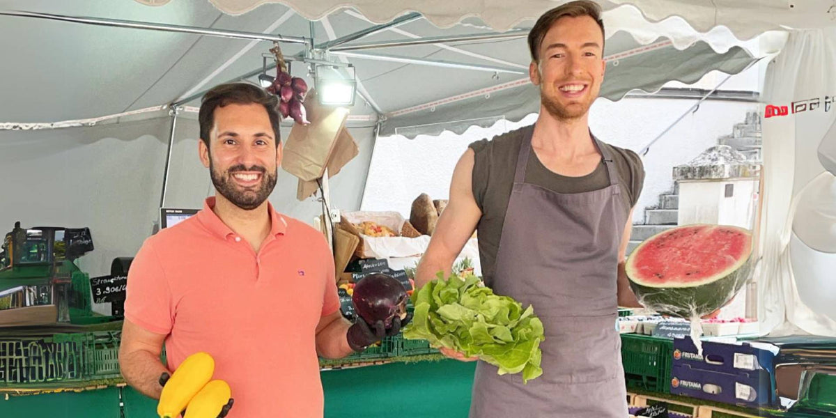 Simon und Giuseppe vom Marktstand – The Fresh Duo | Obstkönige
