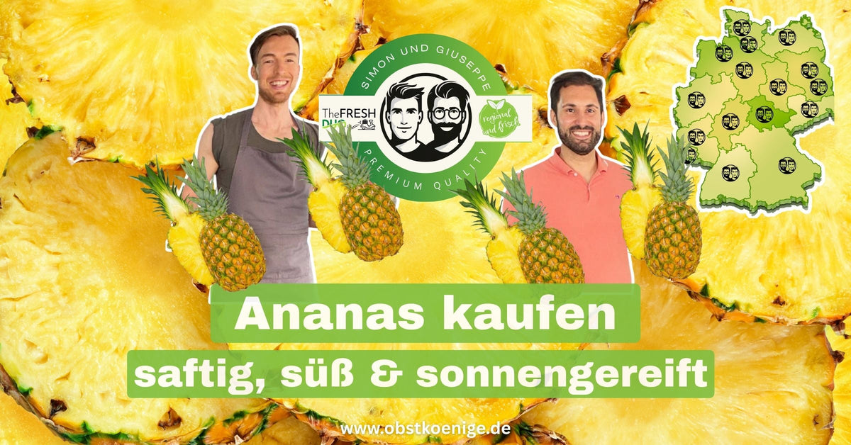 Ananas in Bayern bestellen – saftig-süß & tropisch