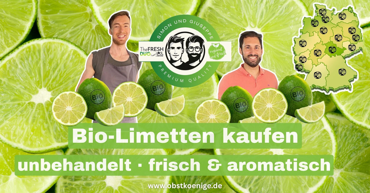 Bio-Limetten kaufen – unbehandelt, aromatisch & saftig