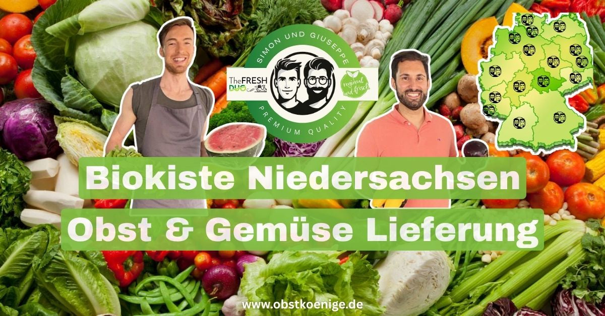 Biokiste Niedersachsen – frisches Bio-Obst & Bio-Gemüse geliefert