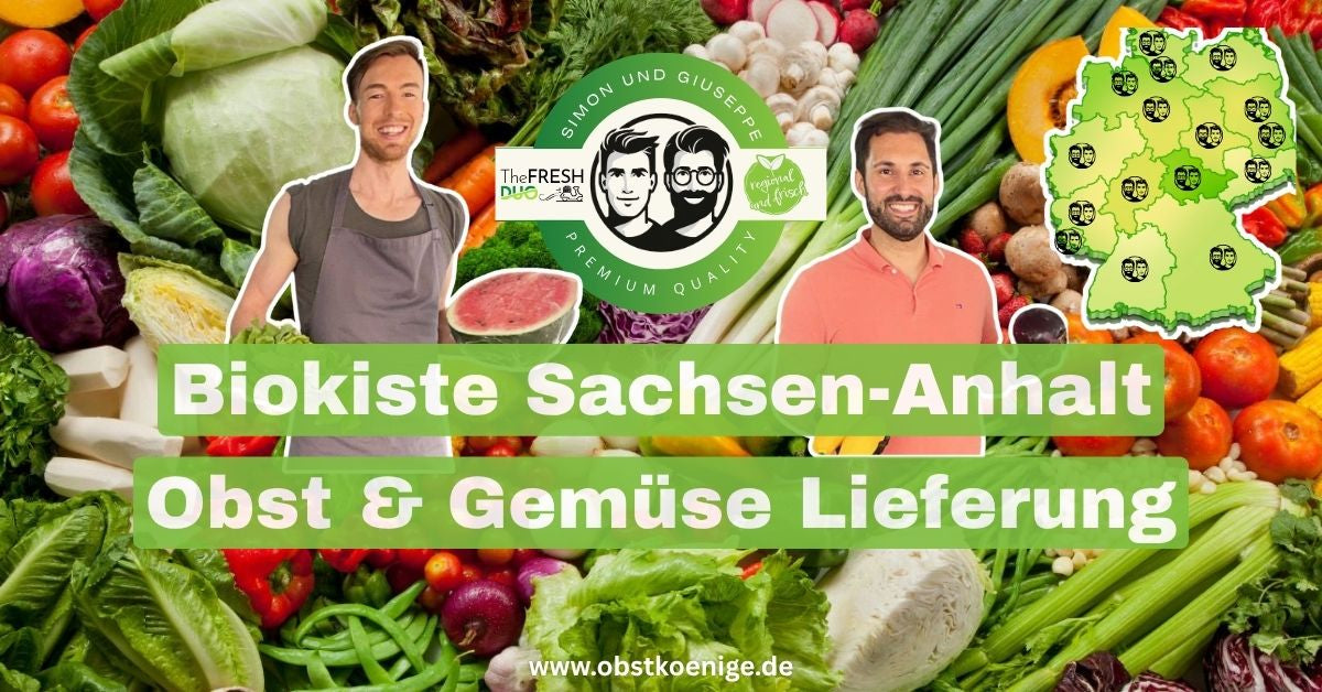 Biokiste Sachsen-Anhalt – frisches Bio-Obst & Bio-Gemüse geliefert
