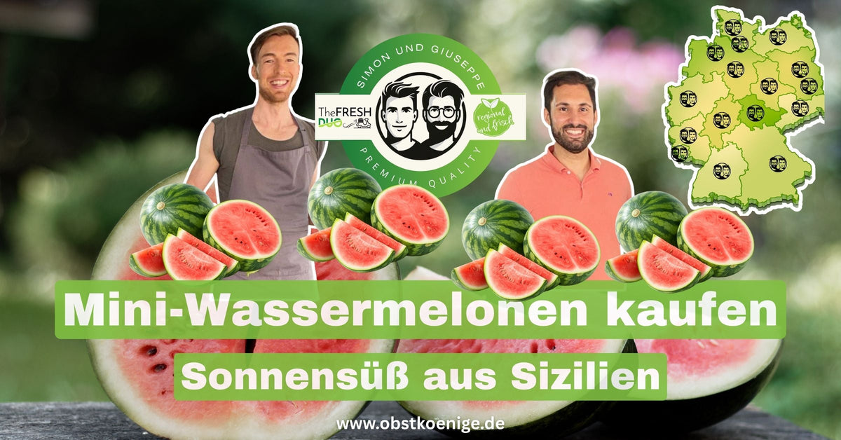 Mini-Wassermelone in Hessen bestellen – saftig & süß | Obstkönige