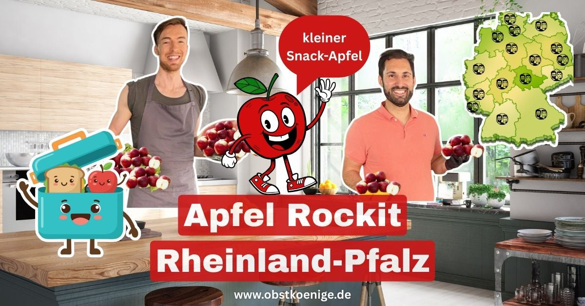 Rockit Apfel Rheinland-Pfalz – kleiner Snack-Apfel frisch geliefert
