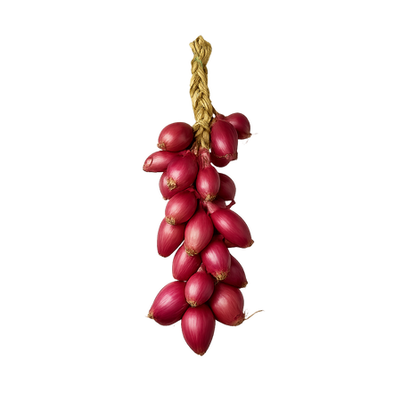 Zwiebel Tropea getrocknet