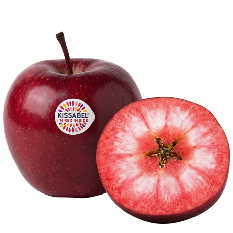 Spezialität vom Bodensee Apfel Kissabel rotfleischig