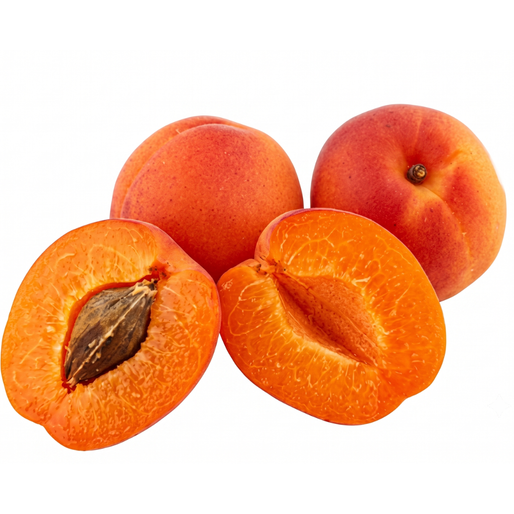 Aprikosen französisch orangered