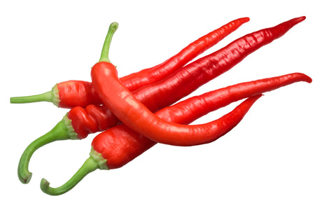 Feurig scharfe Chillis