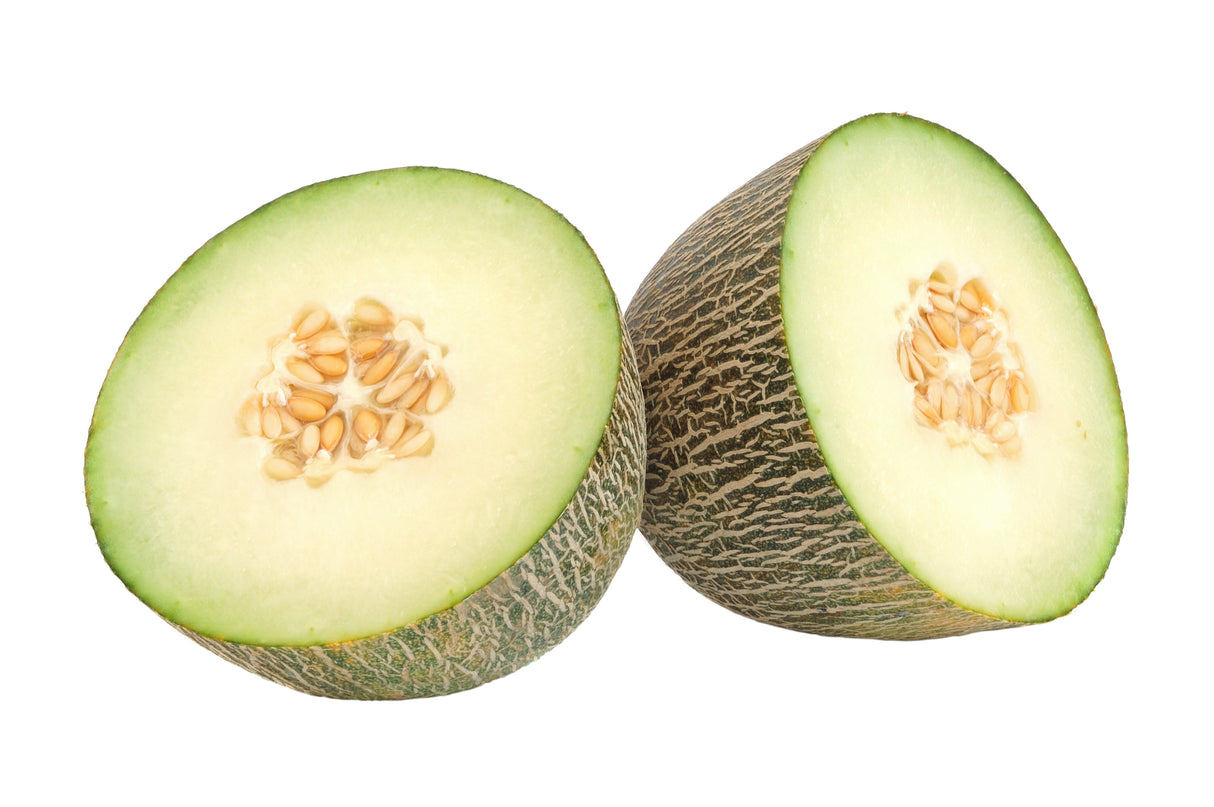 Süße Honigmelone geschnitten 