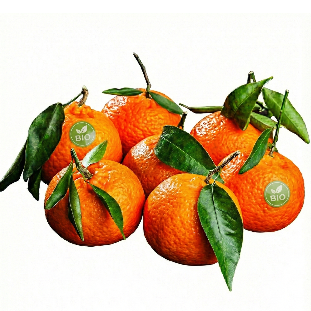 gesunde Bio Clementinen unbehandelt