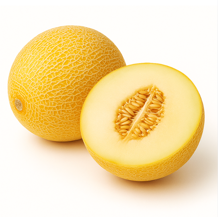 zuckersüße Honigmelone - Netzmelone