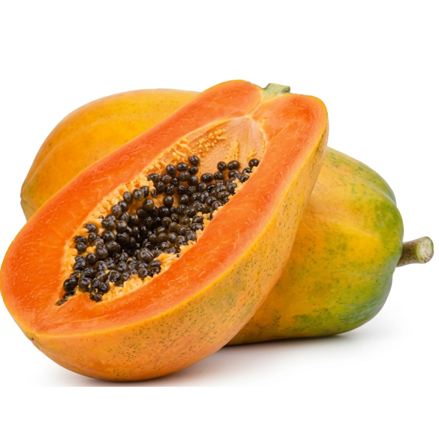 tropische Flugware Papaya