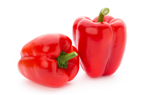 Frische rote Paprika 
