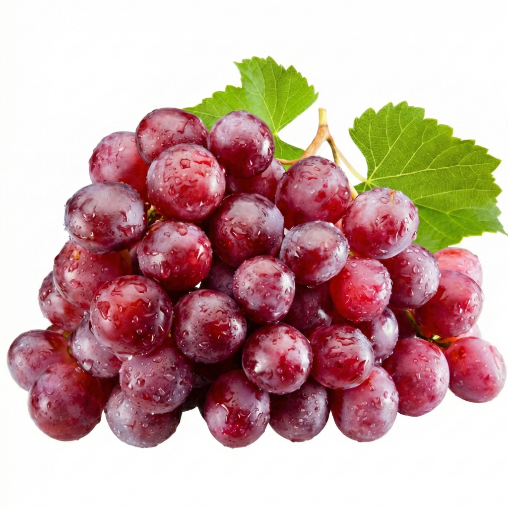 knackig frische Trauben kernlos rose